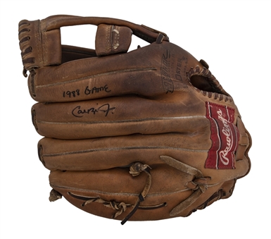 1988 Cal Ripken Jr. Game Used & Signed Rawlings PRO-6-HF Model Fielders Glove (Ripken LOA, PSA/DNA & Beckett)